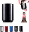 YUDANSI Push Down Bottle Opener, Automatic Beer Opener, Funny Kitchen Gadget Gift for Dad, Magnetic Corkscrew