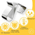 Bieyaaso Lights(50pcs) Gutter Clips for Hanging Outdoor Lights Christmas Light Gutter Clips for Outside String Lights