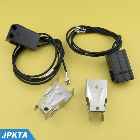 2 Pack WB2X8228 Element Receptacle and Wire Kit by JPKTA for GE Hotpoint Electric Ranges, Cooktops, Electric Stove