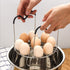 Instant Pot Accessories Egg Steamer Rack Trivet with Heat Resistant Handles, Stainless Steel for 5, 6, 8 Quart &