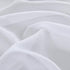 Treatmentex 2 Panels White Sheer Curtains with Black Pompoms, 63" Long Window Draperies for Boy's Room