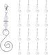 INCREWAY 20 Pcs Lobster Knot Christmas Hook Decorative with Lobster Claws Hanging