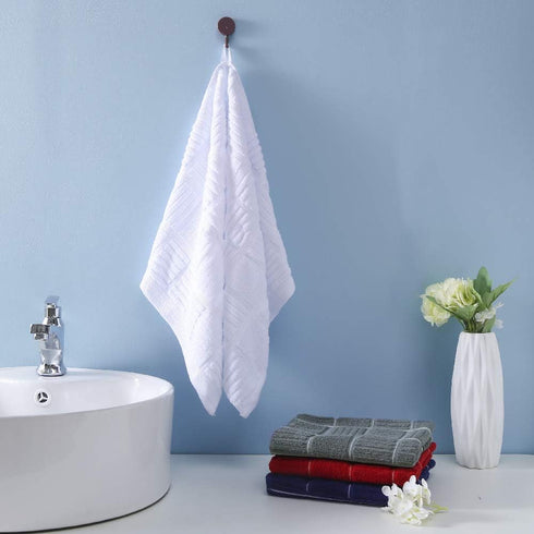 Anyi 100% Cotton Kitchen Towels, Absorbent Dish Towels with Hanging Loop, Soft for Washing Drying Dishes (16x26, Set of