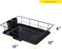 Space-Saving 3-Piece Dish Drainer Rack Set with Cutlery Holder, Maximize Countertop Space, Black