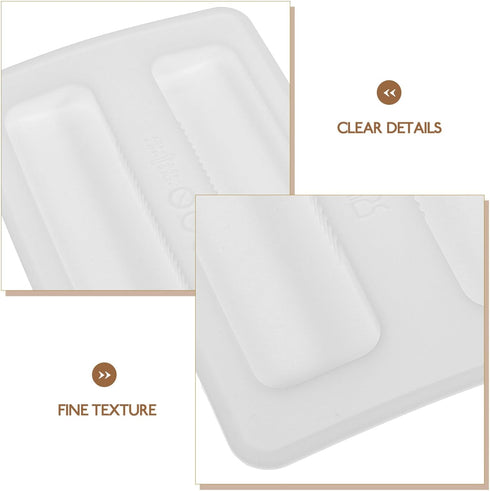 Bread Toaster Silicone Toaster Lid 2 Slice Toaster Cover Bread Maker Cover Toaster Appliance Top Cover Sandwich Upper Lid Toaster Machine Part Accessories White Toaster Lid by Kichvoe