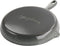 MegaChef Round 10.25 Inch Enameled Cast Iron Skillet in Gray by Megachef