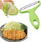 Vegetable Peeler Cabbage Cutting Machine MOANLMY Stainless Steel Peeling Knife Gadget for Shredded Cabbage Coleslaw