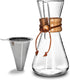 AGOGO Pour Over Coffeemaker Set, Classic Series, Includes Filter, 6 Cups