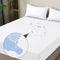 Twin Mattress Protector Waterproof, Fitted Sheet Style Breathable Mattress Cover with Deep