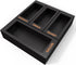 DALSHABET Bamboo Storage Bag Organizer for Kitchen Drawer, 4 Separate Food Storage Bag Organizer, 12x14 Baggie