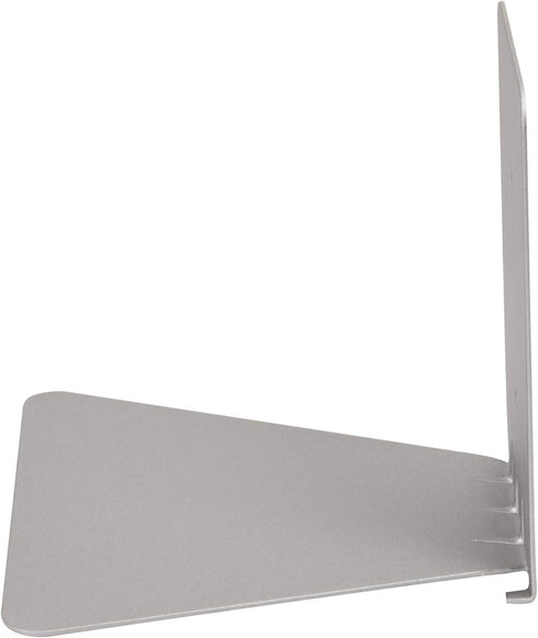 Set 3 Umbra Conceal, Sturdy Metal Floating Bookshelf for Wall, Silver, Small
