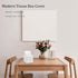 PU Leather Tissue Box Cover, Square Organizer Dispenser for Bathroom, Bedroom, Vanity Countertop, Office, Car, Griege