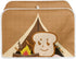 chaqlin Toaster Covers, 2 Slice Wide Slot, Cute Brown Toast Print, Machine Washable Bread Maker Cover