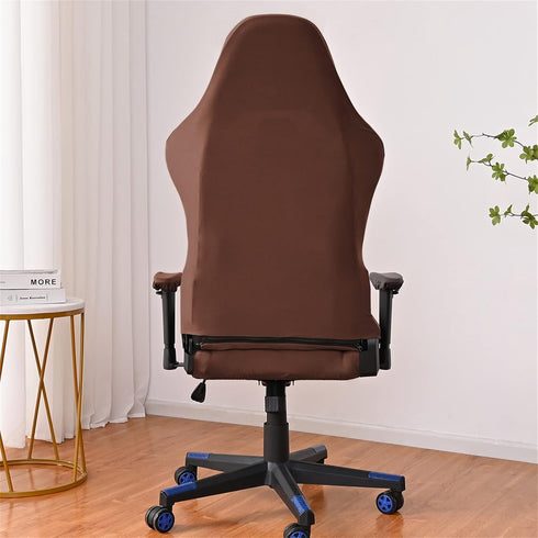 Gaming Chair Covers Slipcovers with Armrest Covers, Stretch Game Computer Office Desk Chair Protector, Soft Polyester