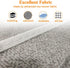 2 Pack 5-Shelf 2 Pack) Hanging Shelves Over The Door Organizer Wall Mount Storage Bag (Sesame Gray