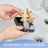 Bamboo Soap Dishes for Bar Soap Holders for Shower with Drainage for Bathroom Sink Bulk Small Wooden Soap Tray (Single