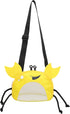 Kids Mesh Beach Bag, Cute Crab-Shaped Seashell Collecting Bag with Adjustable Strap