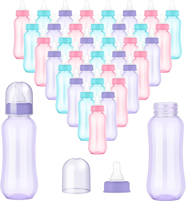 Norme 36 Pcs 9.5 oz Plastic Bottles Chug Shower Game Party Favors for