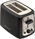 Toastmaster 2-Slice Cool Touch Toaster - Black with Stainless Accent