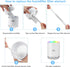 Besky 10 Pieces Small Humidifier Sticks, Filter Replacement Wick for Cool Mist Humidifiers, Portable Diffuser