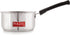 HAZEL Stainless Steel Saucepan with Handle, Induction Cooktop, 1.3 Quarts, Easy to Clean, Ideal for Tea Milk