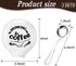 4 PCS Coffee Spoon Rest and Spoon Teaspoon Rest Ceramic Coffee Spoon Holder Rests for Coffee Station Decor, Small Porcelain Spoon Holder 3.5 Inch TeaSpoon Holder for Stove Top Countertop