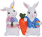Easter Decorations 2 PCS Spring Decor Easter Bunny Easter Decor Home Rabbit