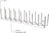 brightmaison BGT Stal Pots and Pans Organizer for Cabinet, Adjustable Stainless Steel Kitchen Organization Unit
