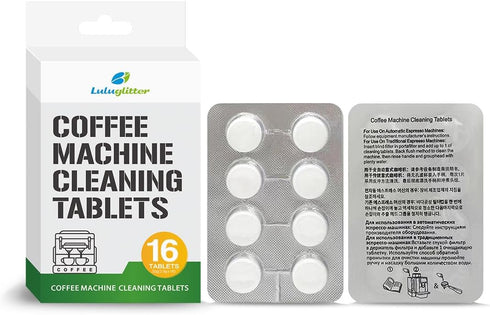 Coffee Espresso Machine Cleaning Tablets - 16 Tablets