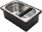 Stainless Steel Espresso Knock Box, Coffee Pucks Container with Steel Holder and Noise Reduction Rubber Ring
