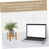 Wooden Planter Stand - 1pc Bamboo Tray Small Plant Holder Shelf for Indoor Flower Pots, Bonsai Stand