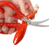 Calary 8Pcs Seafood Scissors, Multifunctional Crab Leg Crackers and Tools for Seafood