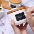 Set,Ceramic Home,8.8 oz 260ML June Sky Sugar and Cream Sugar Containers with Lid and Spoon - Porcelain White Salt