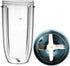 Nutribullet 32oz Cup and Extractor Blade Replacement - Portable Highspeed Blender Food Processor for Nutri Blender