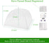 (6 Pack) Pop-Up Picnic Mesh Food Covers Tent Umbrella for Outdoors, Reusable and Collapsible