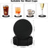 TWTLi Set 6 (6 Coasters of with Holder,Coasters for Drinks,Coffee Table Decor Coaster,Suitable for Kinds