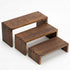 Jerbikas 3-Tier Wood Display Risers Versatile Food Display Risers for Party, Desktop Organizer