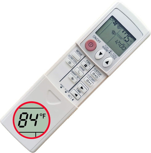 CHOUBENBEN Replacement Mitsubishi Electric Mr Slim Air Conditioner Remote Control, MS-A09WA MS-A12WA