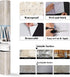 LaCheery Beige Marble Contact Paper for Countertops, Waterproof Marble Look Peel and Stick Wallpaper for Kitchen