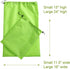 Smooth Trip Travel Laundry Bags - Set of 2 Odor-Blocking Barrier Bags for Wet and Dirty Clothes, Compact