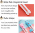 2 Pairs Kids Chopsticks, Cute Animal Cartoon Design, Plastic Training Chopsticks for Kids, Chopstick Helper/Trainer by