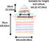 kaylz (75 65cm,Pink) Microfiber Surf Poncho Wearable Beach Towel Oversized, Kids Adult Hooded Towel Quick Dry Changing