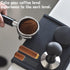 Espresso Coffee Stirrer, Professional Barista Hand Needle Type Distribution Tool, 5 Needles 0.4mm Natural Wood Handle