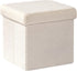 PINPLUS Storage Ottoman Cube Square Shaped Ottomans with Storage Foot Stool Footrest