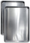 Commercial Quality Cookie Sheet Pan, 2 Pack Aluminum Half Sheet Baking Pan, Rust & Warp Resistant, Heavy Duty