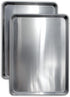 Commercial Quality Cookie Sheet Pan, 2 Pack Aluminum Half Sheet Baking Pan, Rust & Warp Resistant, Heavy Duty
