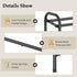 3 Closet, 28 42, Closet, 18 Gewudraw Tier Shoe Organizer, Shoe Rack for Metal Shelf Can Expandable to for Bedroom