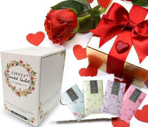 14 Packs Lavender Scented Sachets for Closets and Drawers