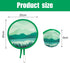 4 Styles Landscape Round Foldable Hand Fan Japanese Foldable Fan Style Handheld Foldable Compact Cooling Fans,Round Folding Fan for Outdoor Games,Xmas Decoration,Festival,Party Favors,Travel,Events by JYSILIYH