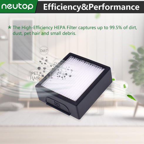 Neutop Filter Compatible with iRobot Roomba Combo j7+, Combo j9+ Self-Empty Robot Vacuum & Mop
